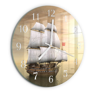 Orologio rotondo Nave