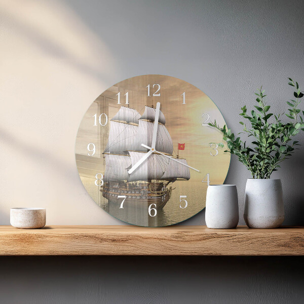 Orologio rotondo Nave
