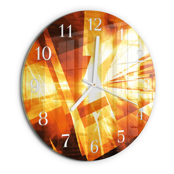 Orologio rotondo Astrazione