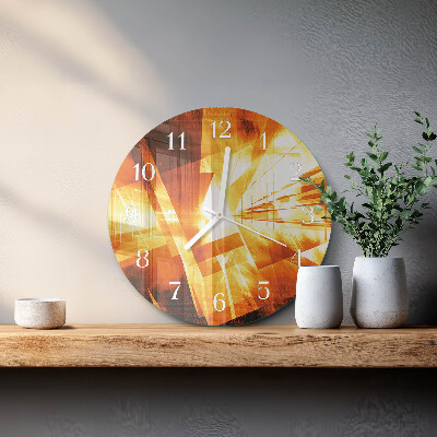 Orologio rotondo Astrazione
