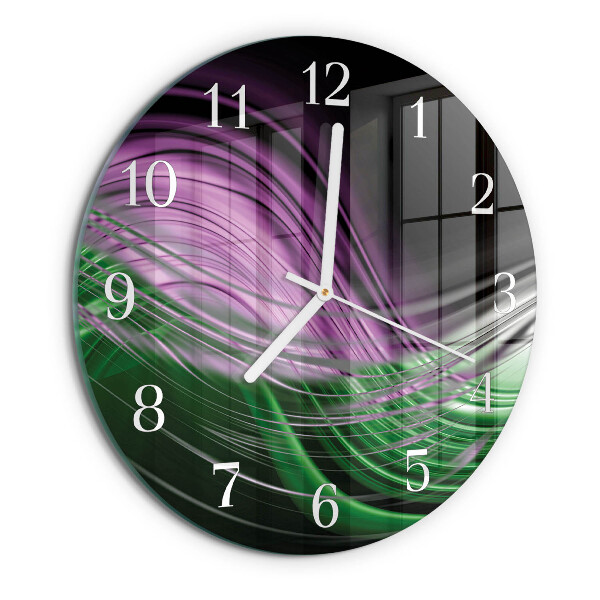 Orologio rotondo Arte astratta