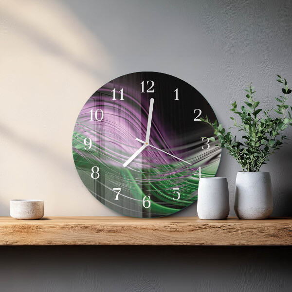 Orologio rotondo Arte astratta