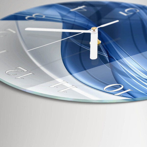 Orologio rotondo Linee astratte