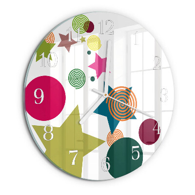 Orologio rotondo Stelle