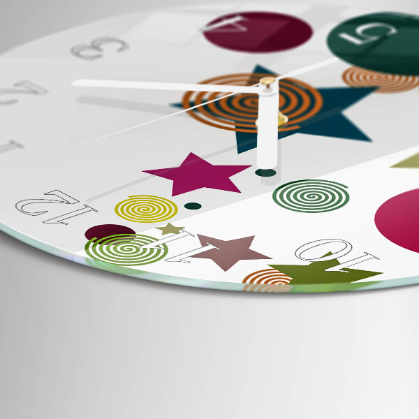 Orologio rotondo Stelle