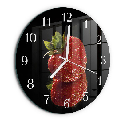 Orologio rotondo Fragola
