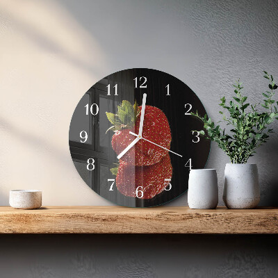 Orologio rotondo Fragola