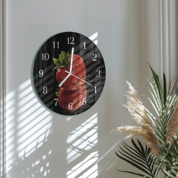 Orologio rotondo Fragola