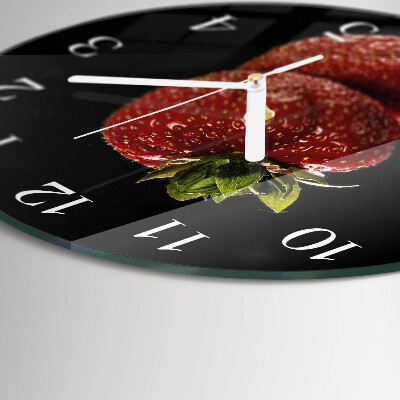 Orologio rotondo Fragola