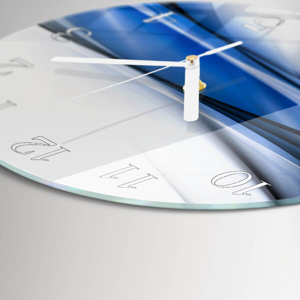 Orologio rotondo Linee astratte