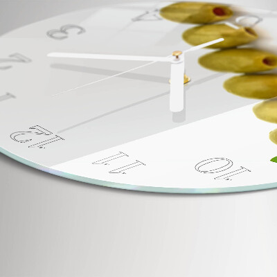 Orologio rotondo Olive