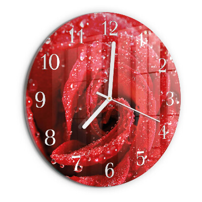 Orologio rotondo Rosa