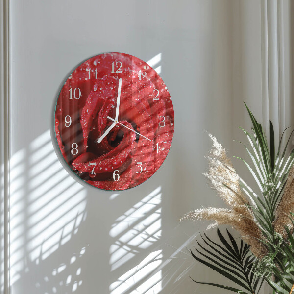 Orologio rotondo Rosa