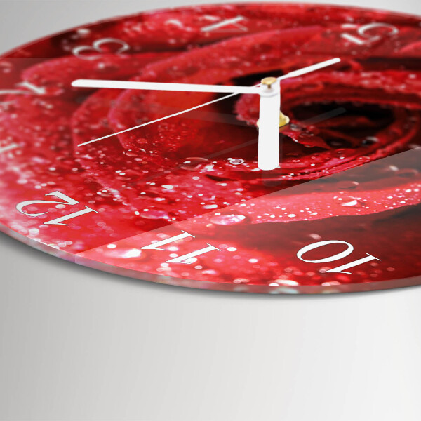 Orologio rotondo Rosa