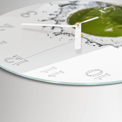 Orologio rotondo Acqua di calce