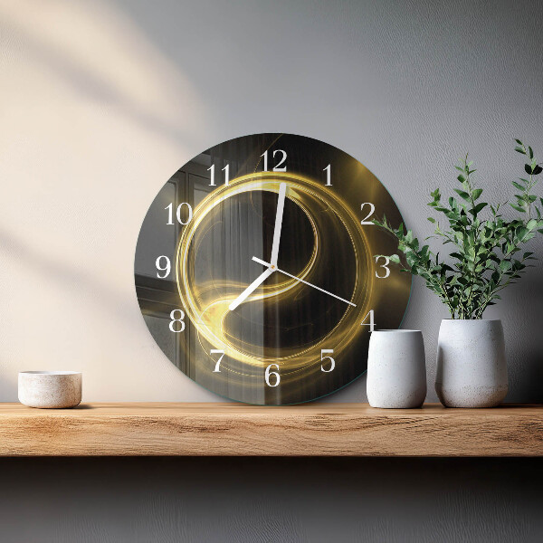 Orologio rotondo Circolo di astrazione