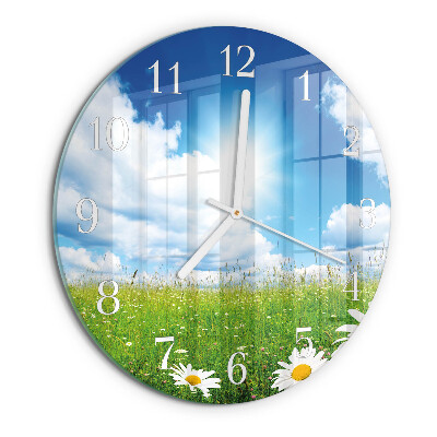 Orologio rotondo Fiori di ciliegio
