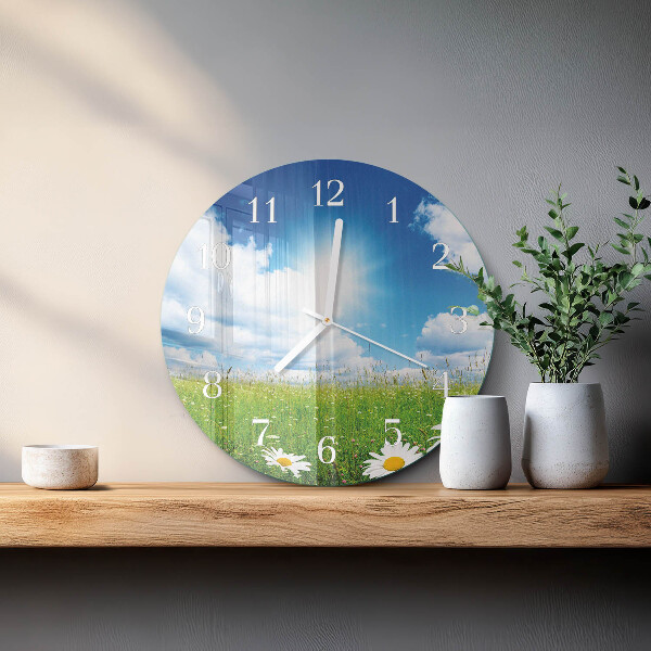Orologio rotondo Fiori di ciliegio