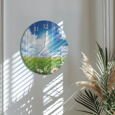 Orologio rotondo Fiori di ciliegio