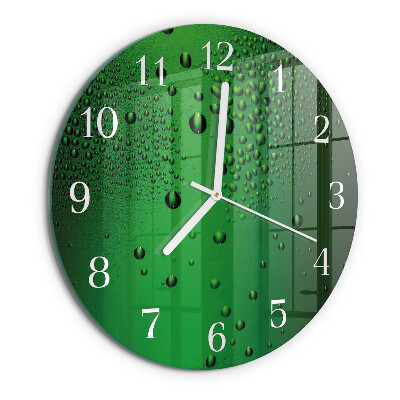 Orologio rotondo Gocce d'acqua