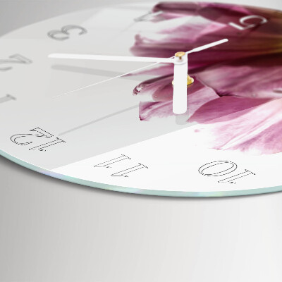 Orologio rotondo Tulipani