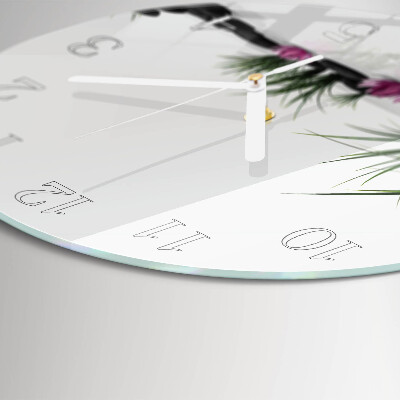 Orologio rotondo Fiore di loto