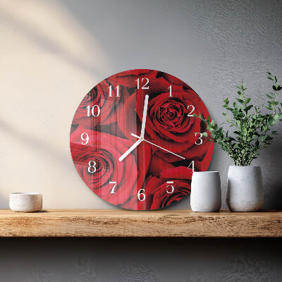 Orologio rotondo Rose