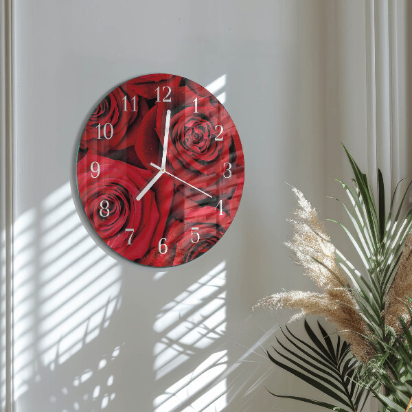 Orologio rotondo Rose
