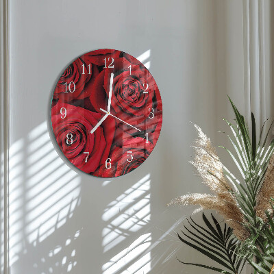 Orologio rotondo Rose