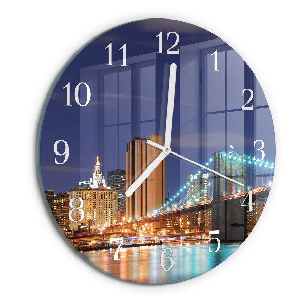 Orologio rotondo Ponte orizzontale