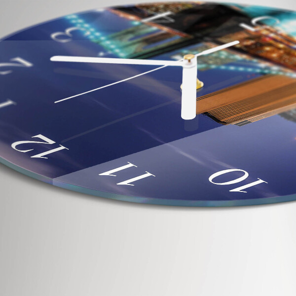 Orologio rotondo Ponte orizzontale