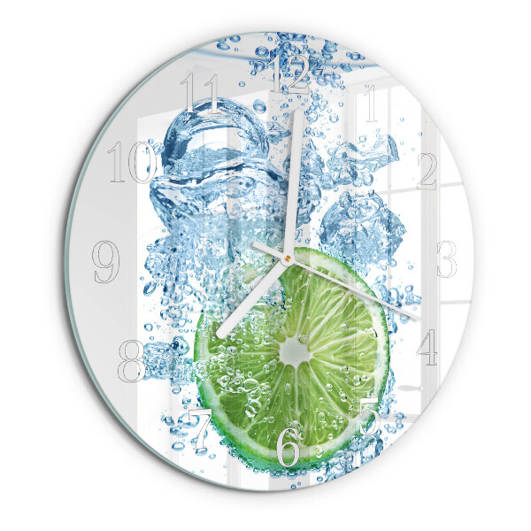 Orologio rotondo Carbonato di calcio