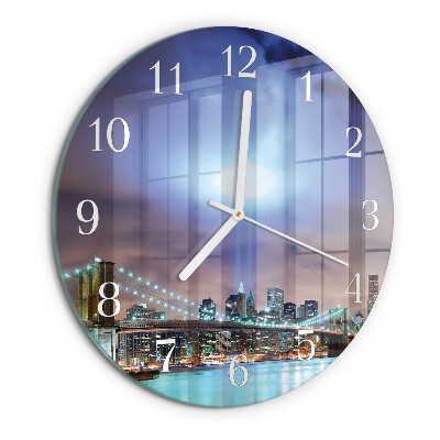 Orologio rotondo Notte dell'orizzonte