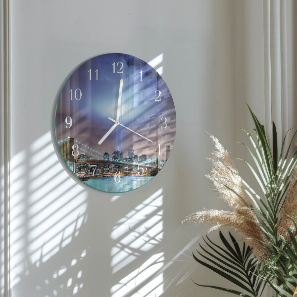 Orologio rotondo Notte dell'orizzonte
