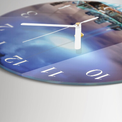 Orologio rotondo Notte dell'orizzonte