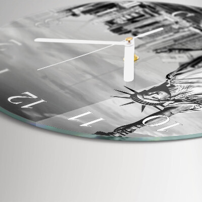 Orologio rotondo Statua della Libertà