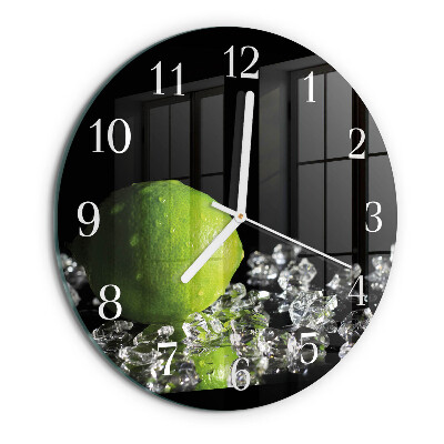 Orologio rotondo Carbonato di calcio