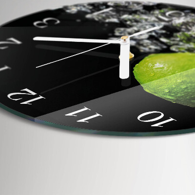 Orologio rotondo Carbonato di calcio