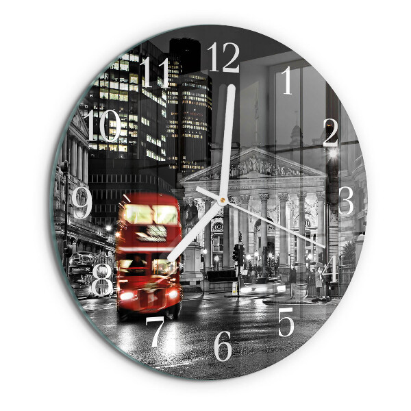 Orologio rotondo autobus di Londra