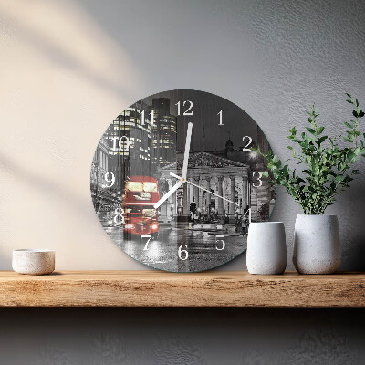 Orologio rotondo autobus di Londra