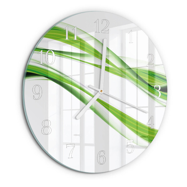 Orologio rotondo Linee astratte