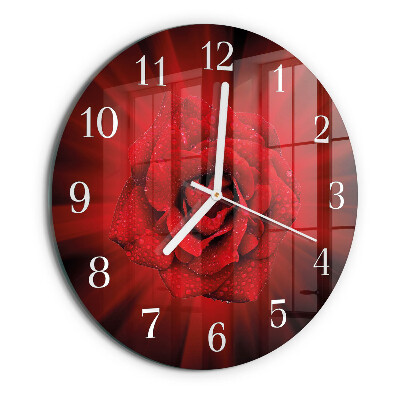 Orologio rotondo Rosa