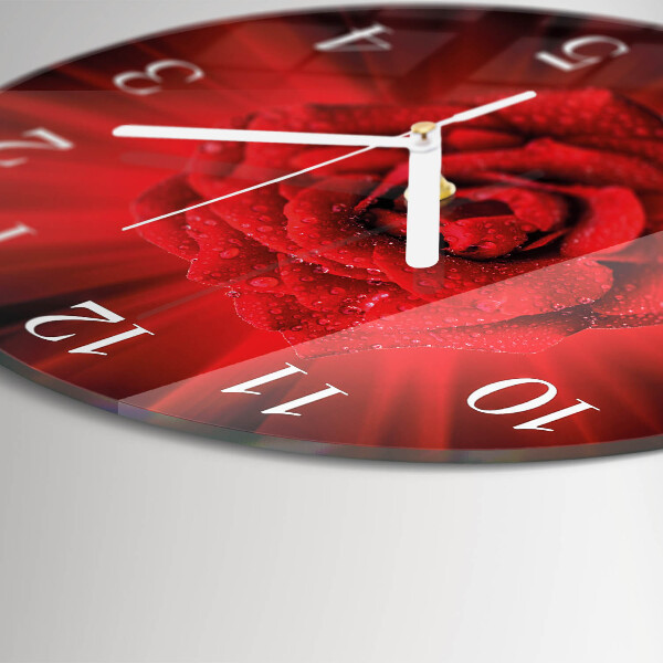 Orologio rotondo Rosa