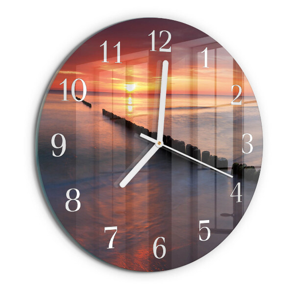 Orologio rotondo Sole del Mare