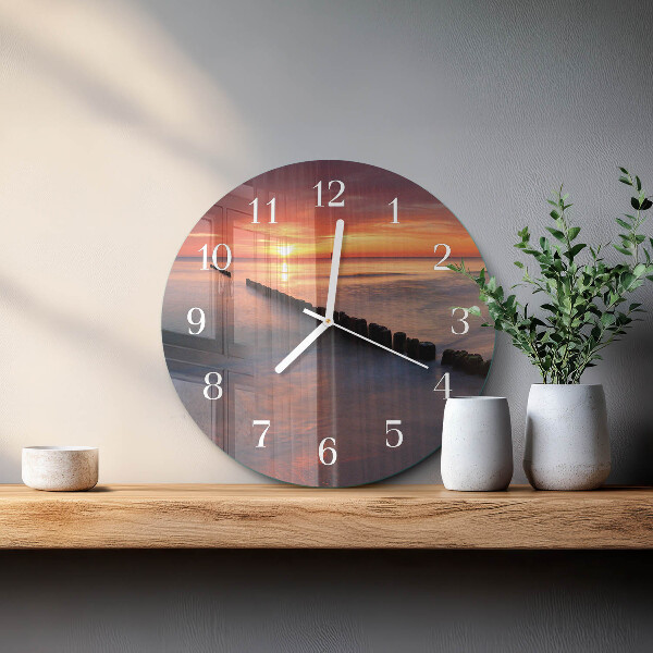 Orologio rotondo Sole del Mare