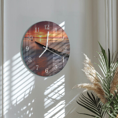 Orologio rotondo Sole del Mare