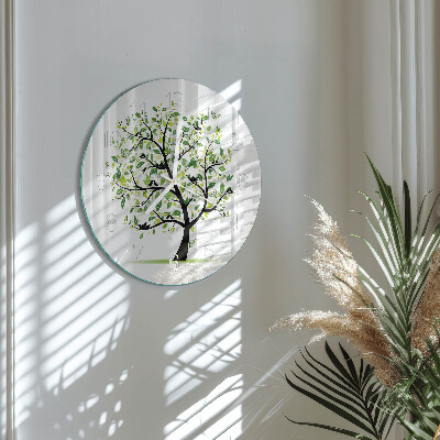 Orologio rotondo Albero