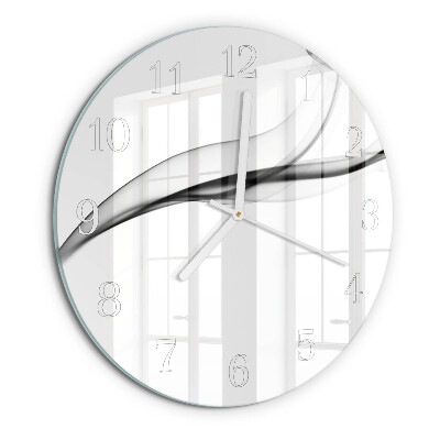 Orologio rotondo Fumo astratto