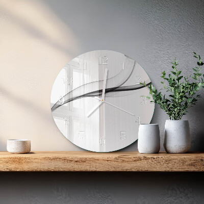 Orologio rotondo Fumo astratto