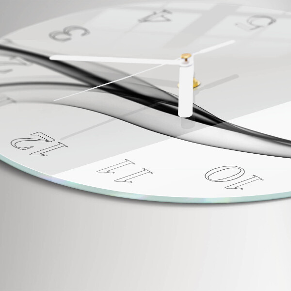 Orologio rotondo Fumo astratto